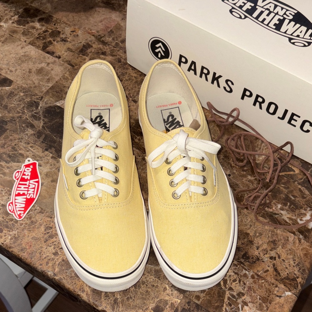 Vans Lemon Canvas Lace-Up Shoes